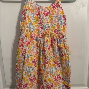 Old Navy Multicolor Floral Kids Dress